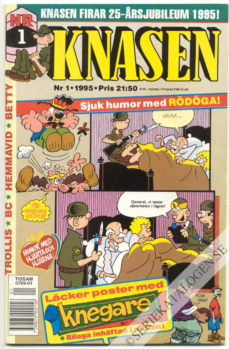 Framsida på Knasen #1 (1995)