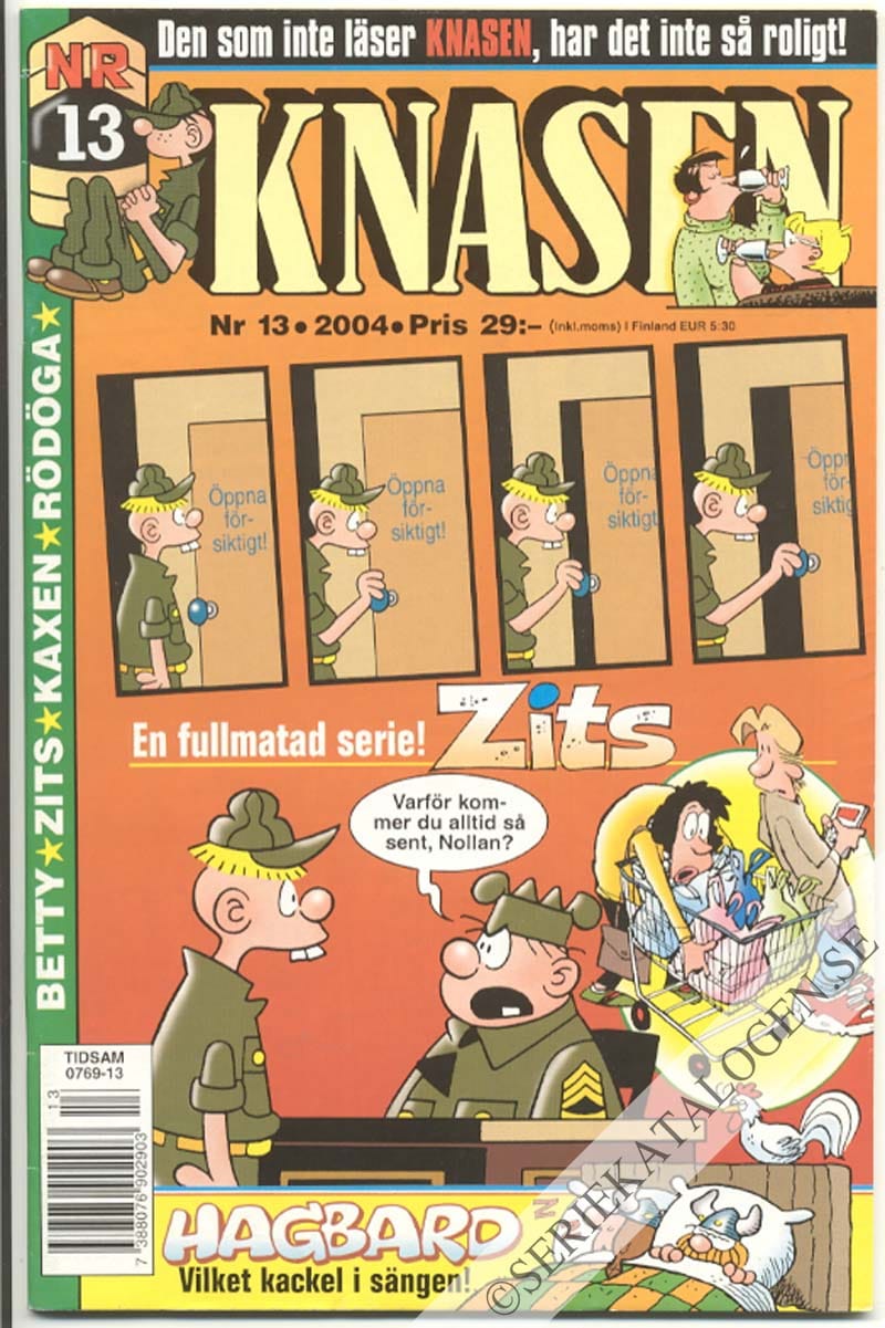 Framsida på Knasen #13 (2004)