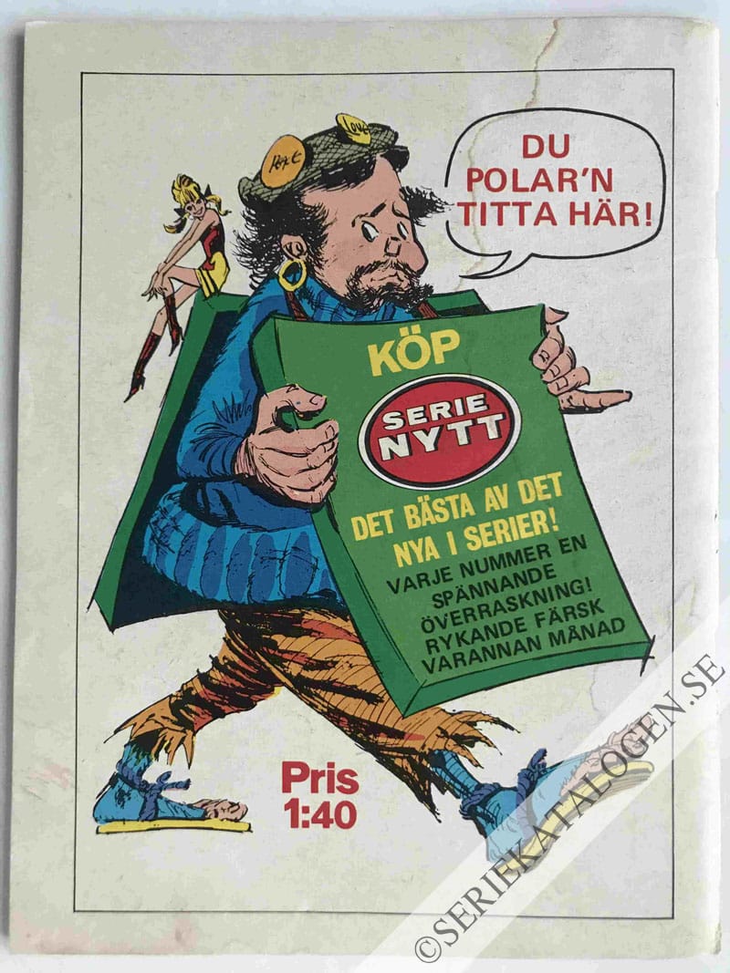 Baksida på En hjältes död (1969)