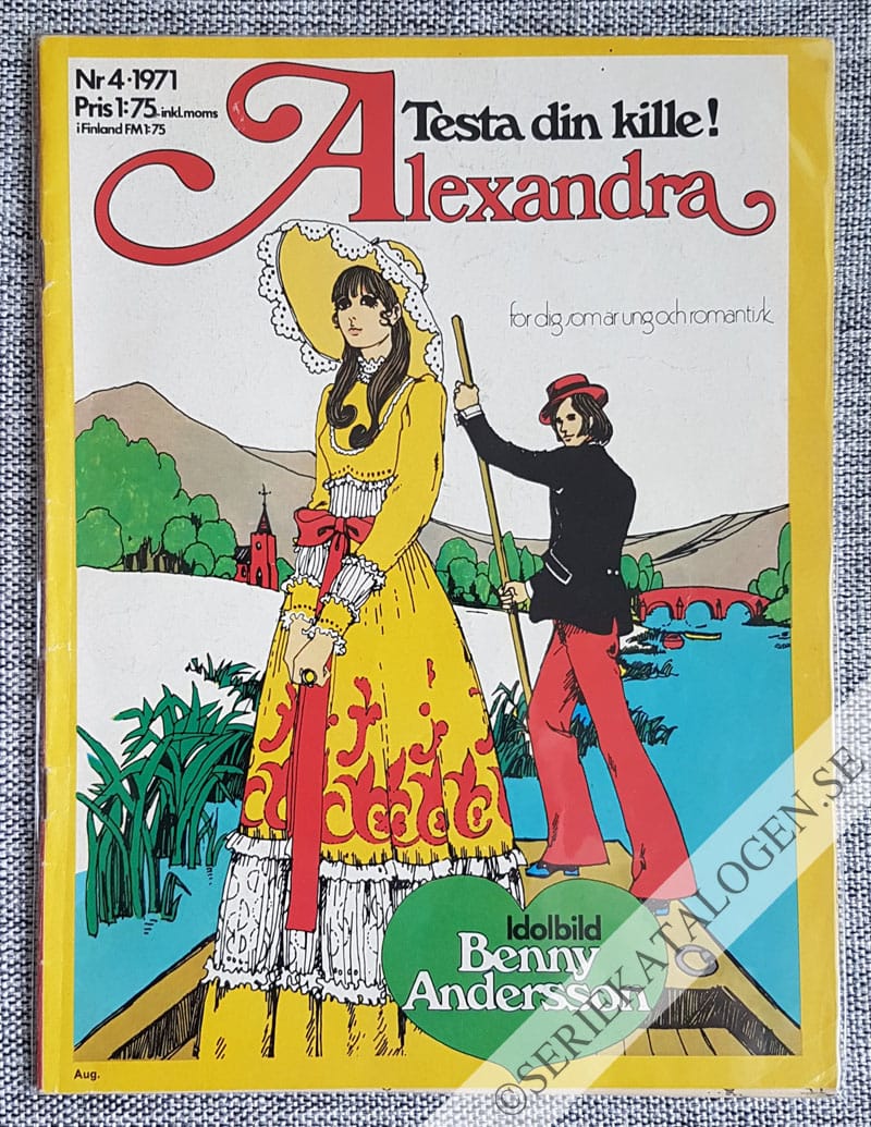 Framsida på Alexandra #4 (1971)