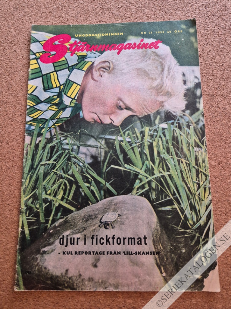 Framsida på Stjärnmagasinet #21 (1955)