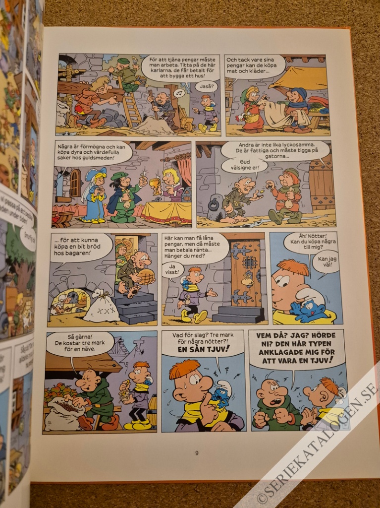 Exempel på Pengasmurfen (2015)