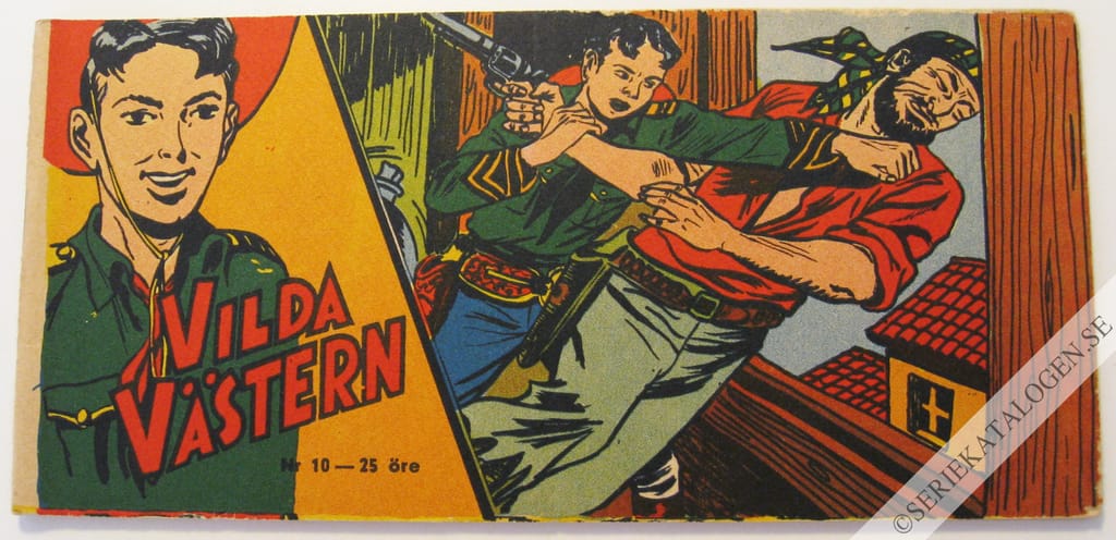 Framsida på Vilda Västern #10 (1955)