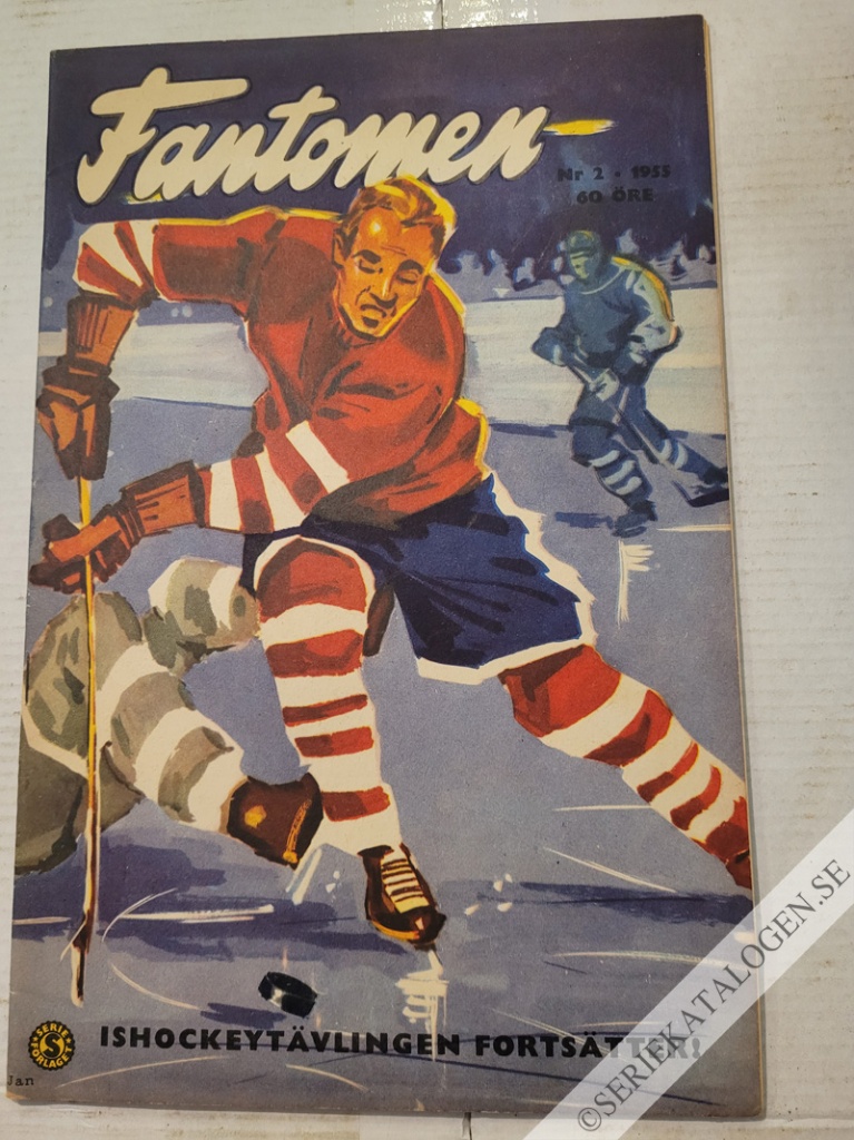 Framsida på Fantomen #2 (1955)