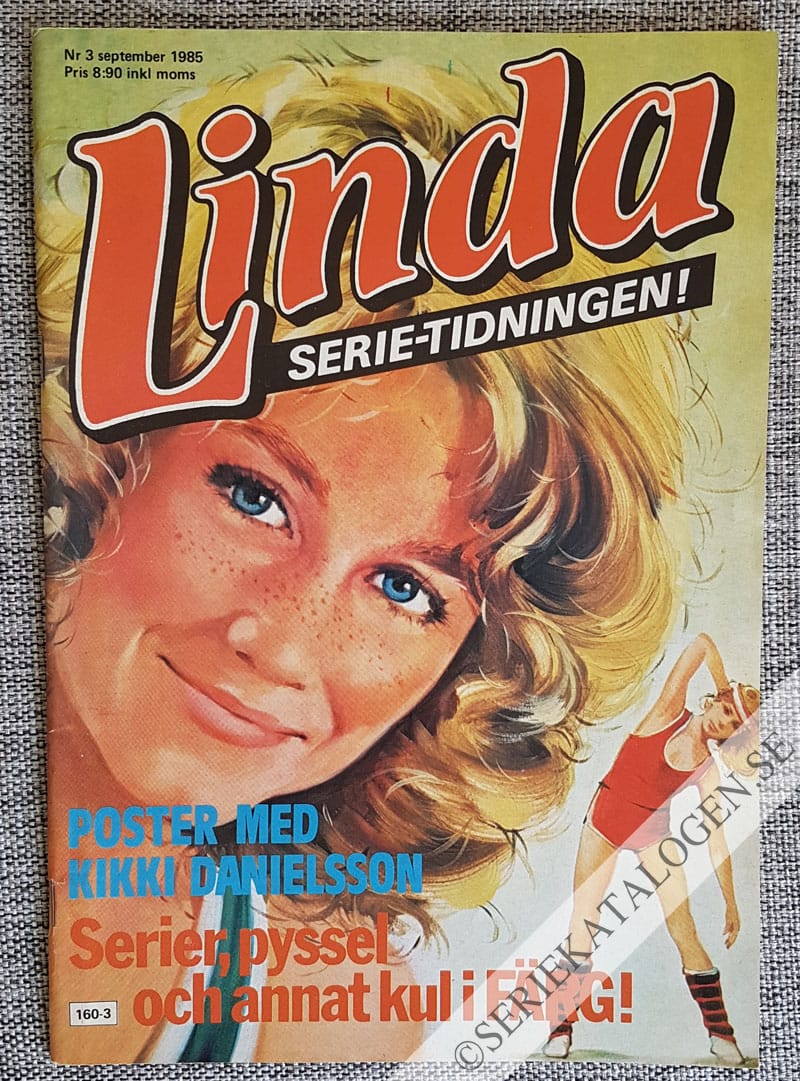 Framsida på Linda #3 (1985)