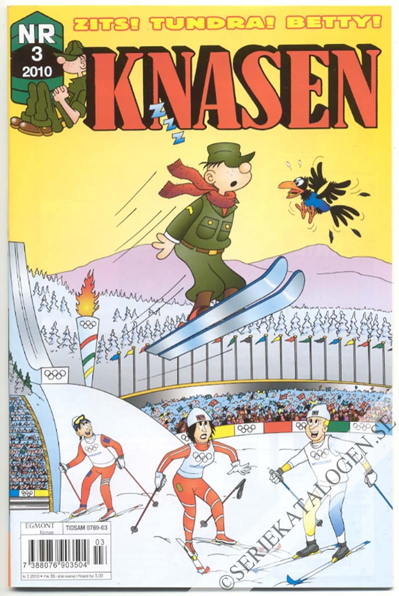 Framsida på Knasen #3 (2010)