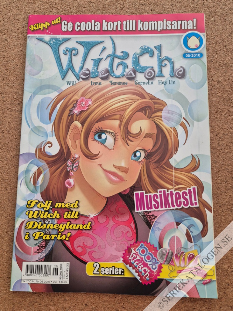 Framsida på W.i.t.c.h. #6 (2010)