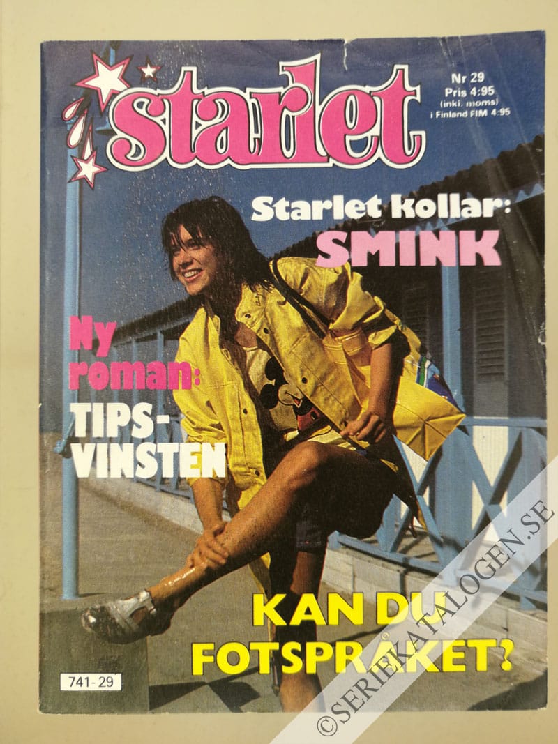 Framsida på Starlet #29 (1983)