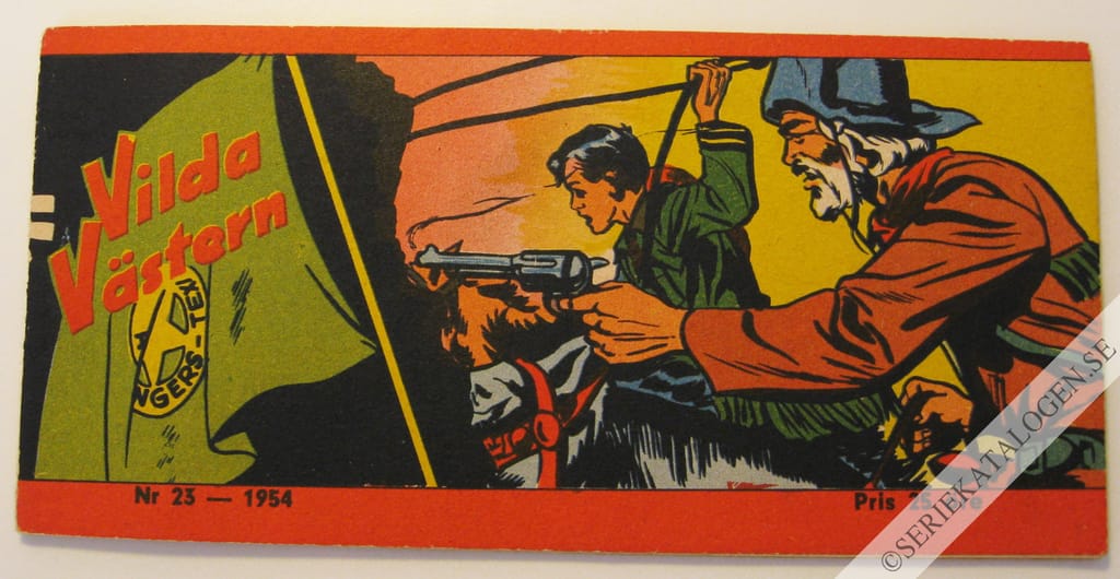Framsida på Vilda Västern #23 (1954)