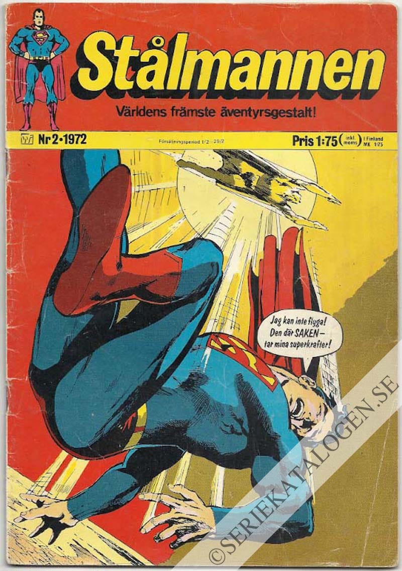 Framsida på Stålmannen #2 (1972)