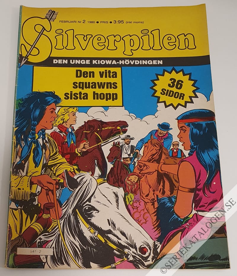 Framsida på Silverpilen #2 (1980)