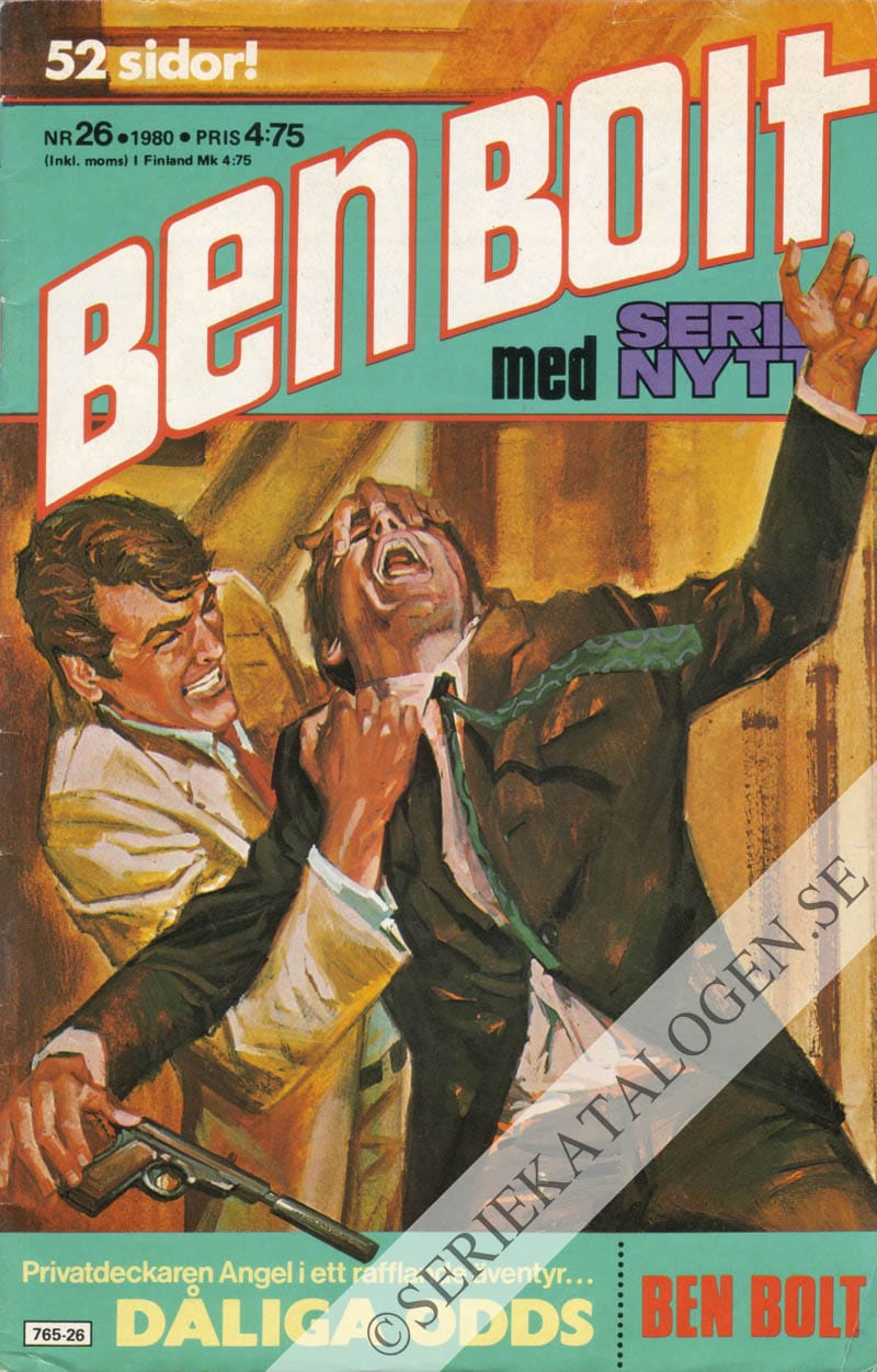 Framsida på Serie-Nytt #26 (1980)