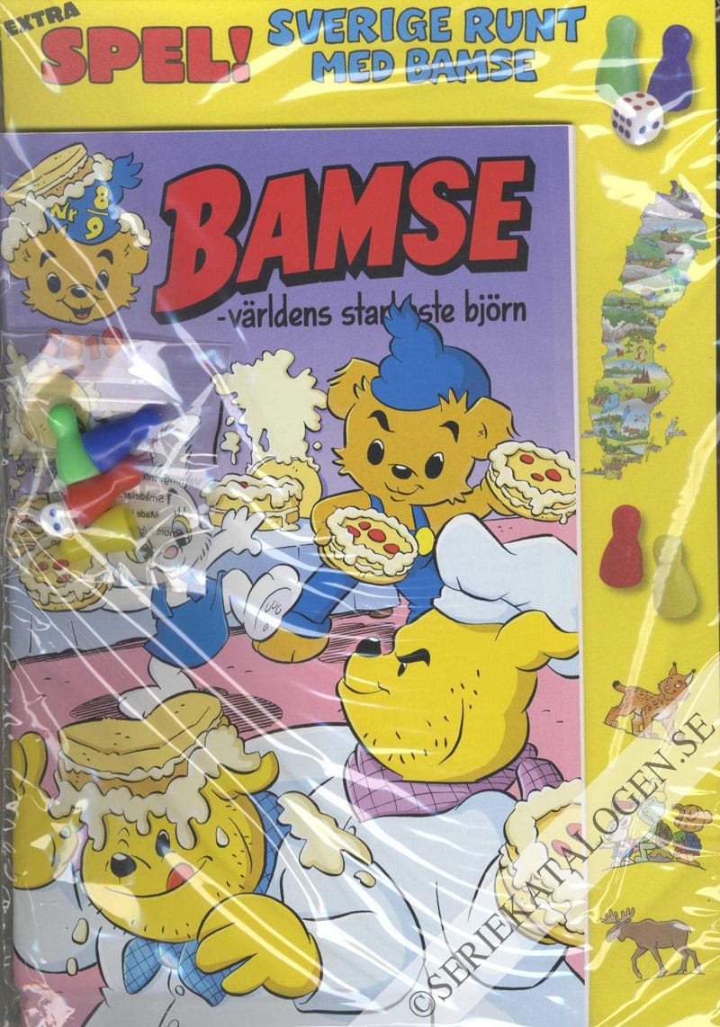 Framsida på Bamse #8-9 (2019)
