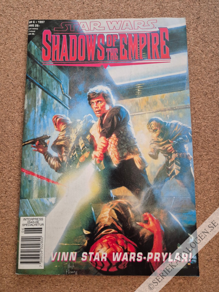 Framsida på Shadows of the Empire (1997)