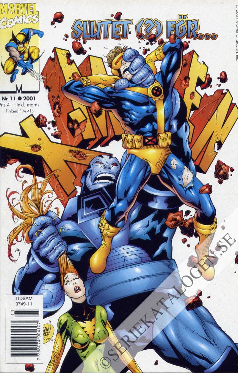 Framsida på X-Men #11 (2001)