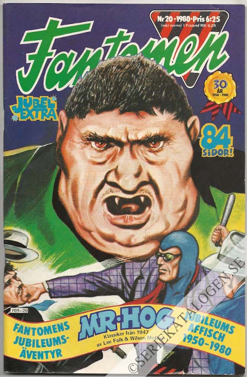 Framsida på Fantomen #20 (1980)