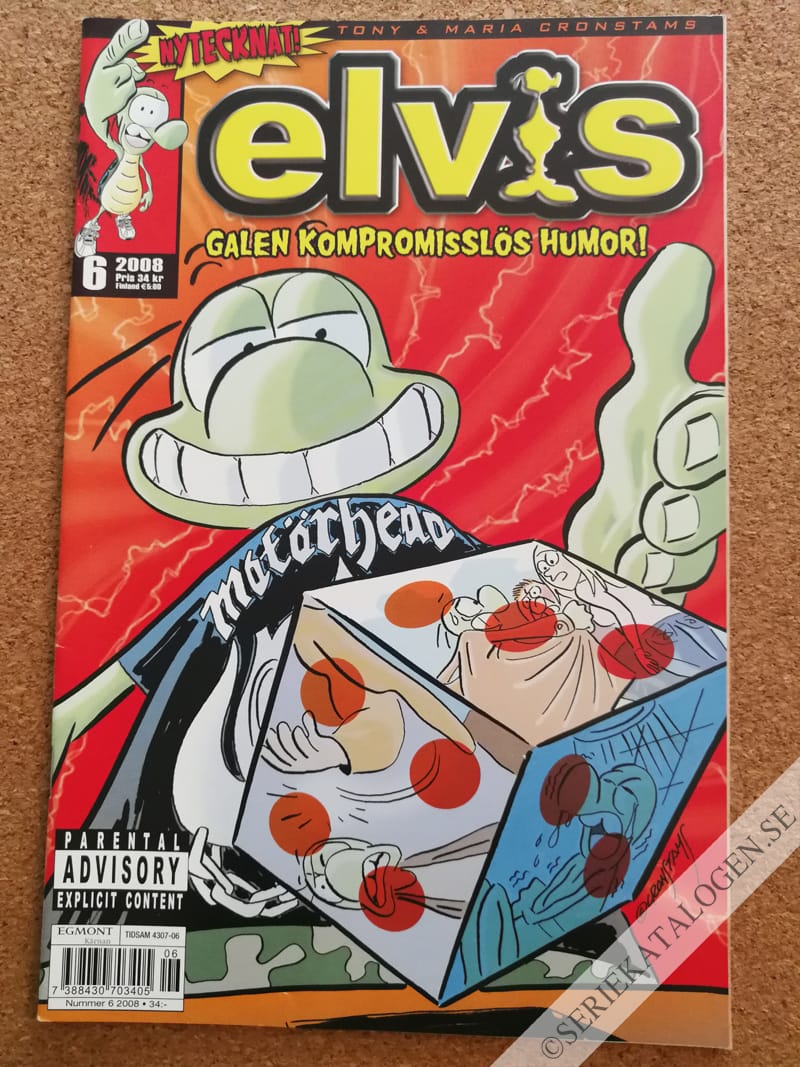 Framsida på Elvis #6 (2008)