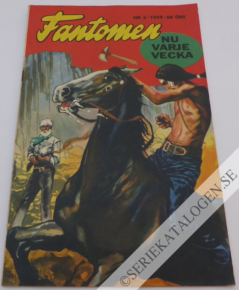 Framsida på Fantomen #3 (1959)
