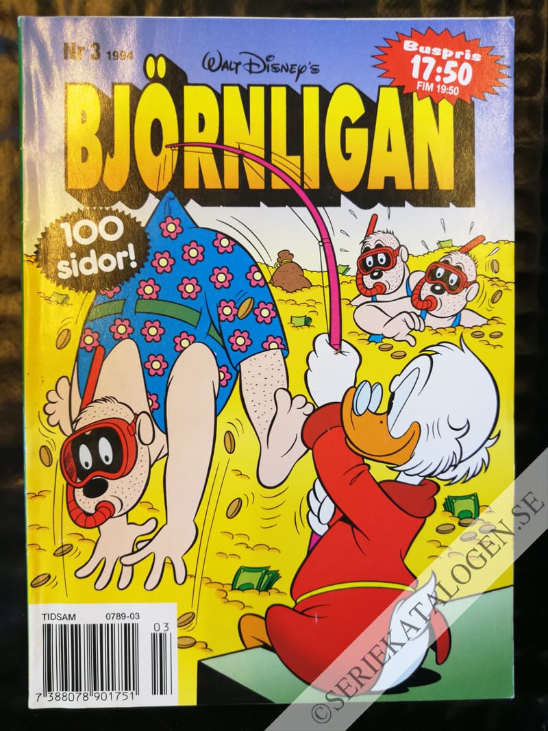 Framsida på Björnligan #3 (1994)