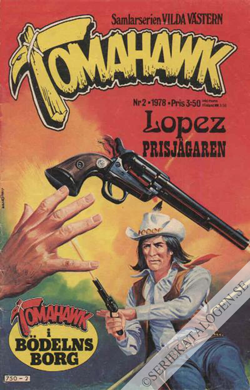 Framsida på Tomahawk #2 (1978)