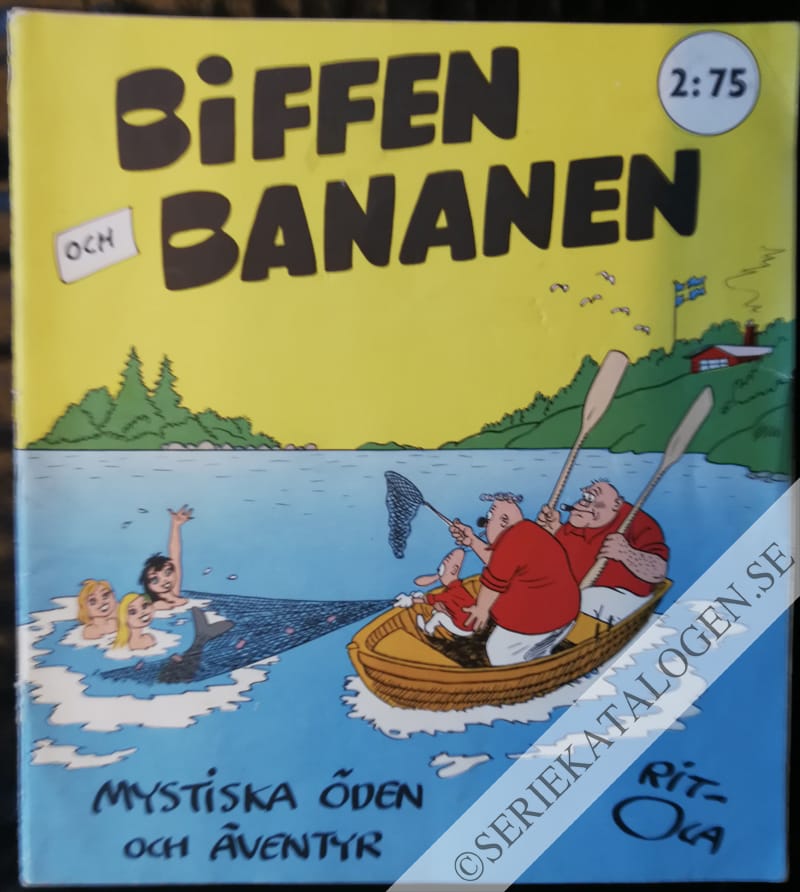 Framsida på Biffen och Bananen Mystiska öden och äventyr (1962)