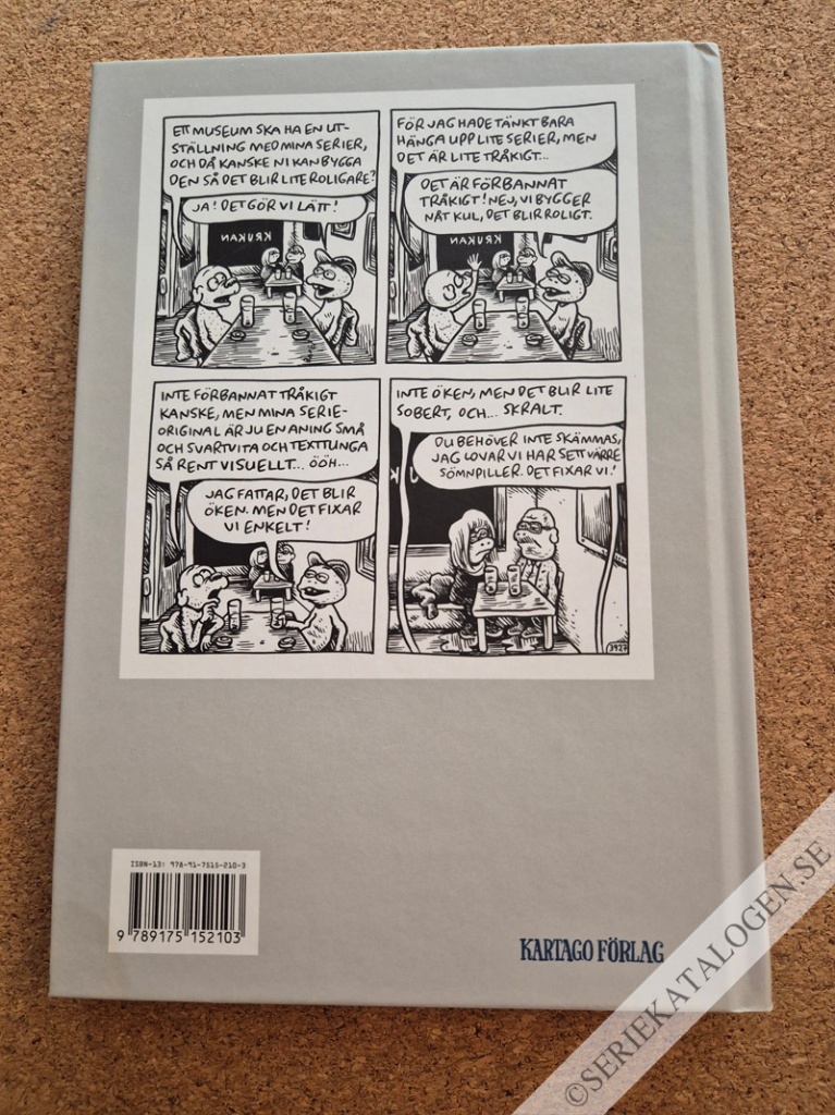 Baksida på Rocky loggar ut (2017)