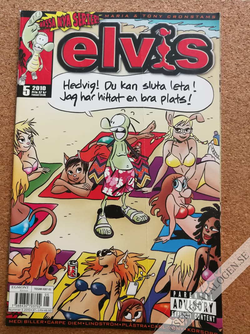 Framsida på Elvis #5 (2010)