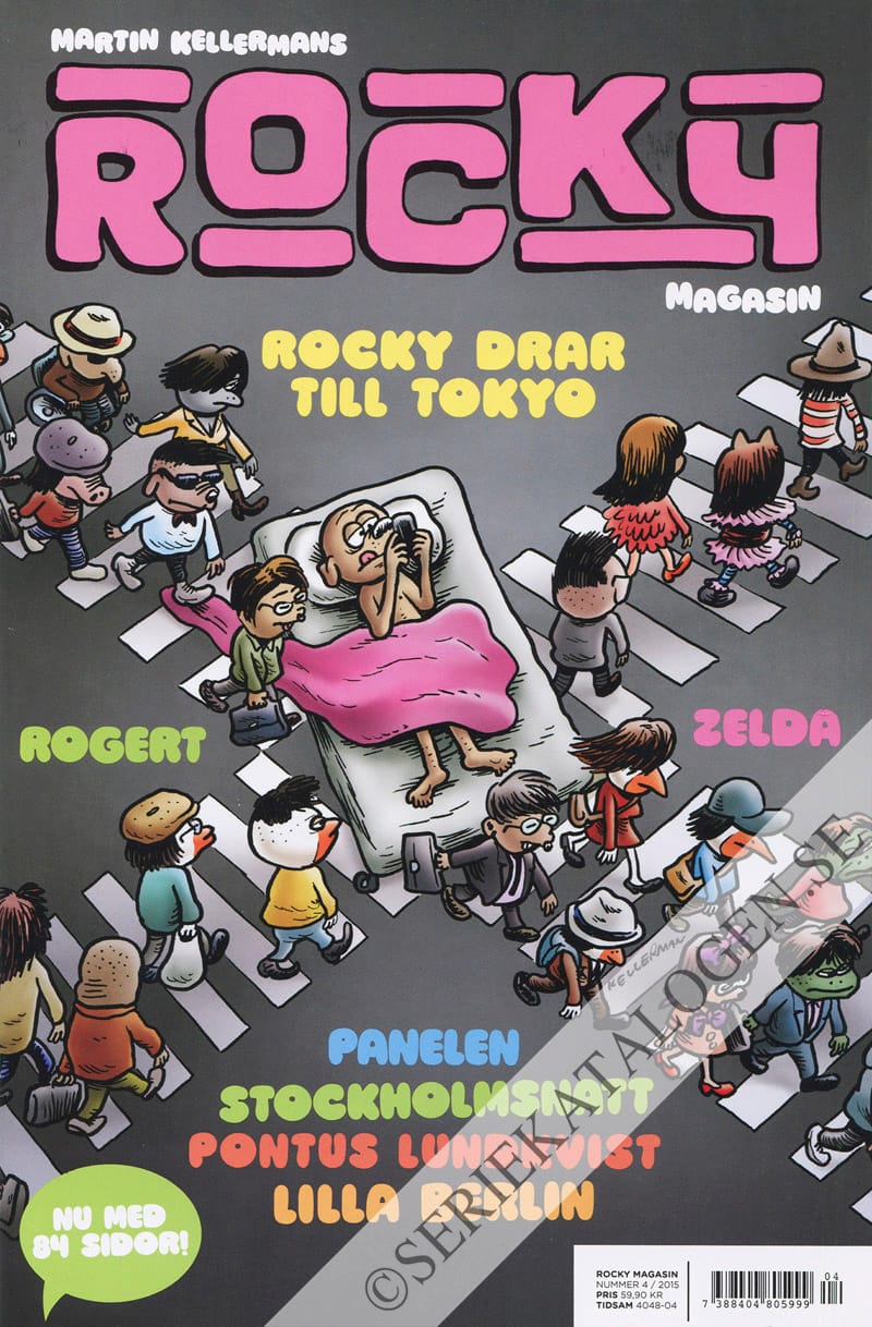 Framsida på Martin Kellermans Rocky #4 (2015)