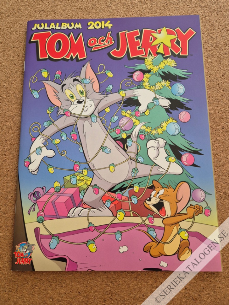Framsida på Tom & Jerry julalbum # (2014)