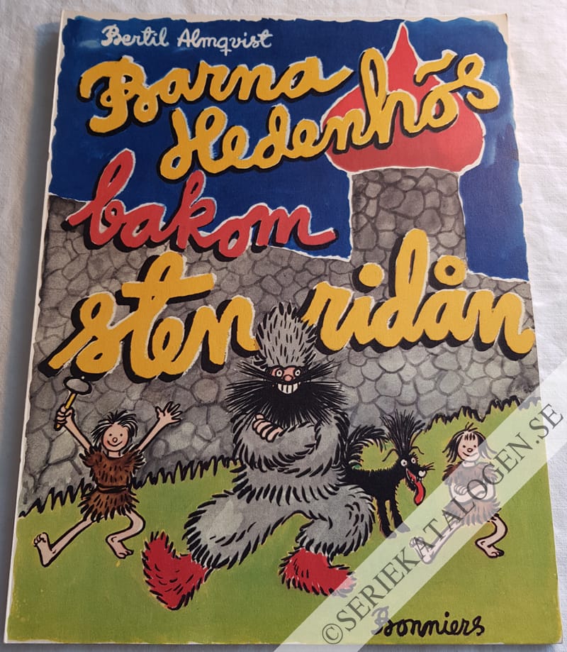Framsida på Barna Hedenhös Barna Hedenhös bakom stenridån (1962)