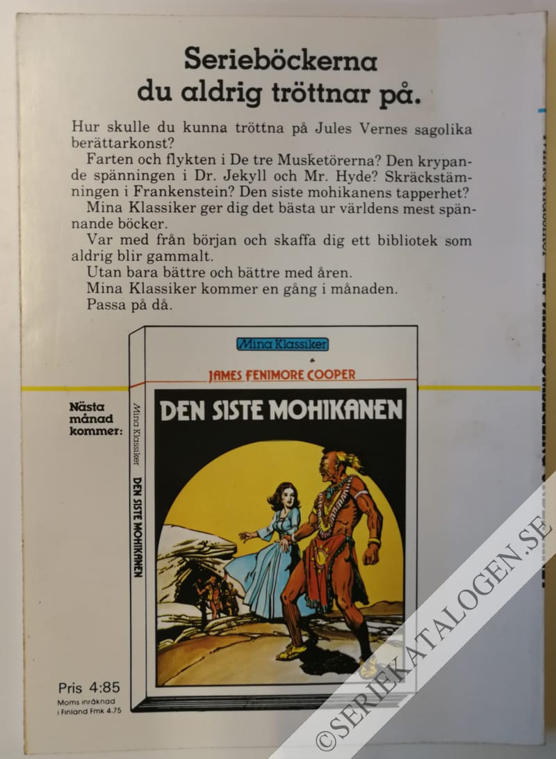 Baksida på En världsomsegling under havet (1979)