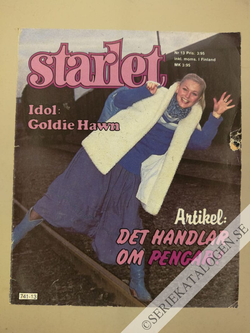 Framsida på Starlet #13 (1981)