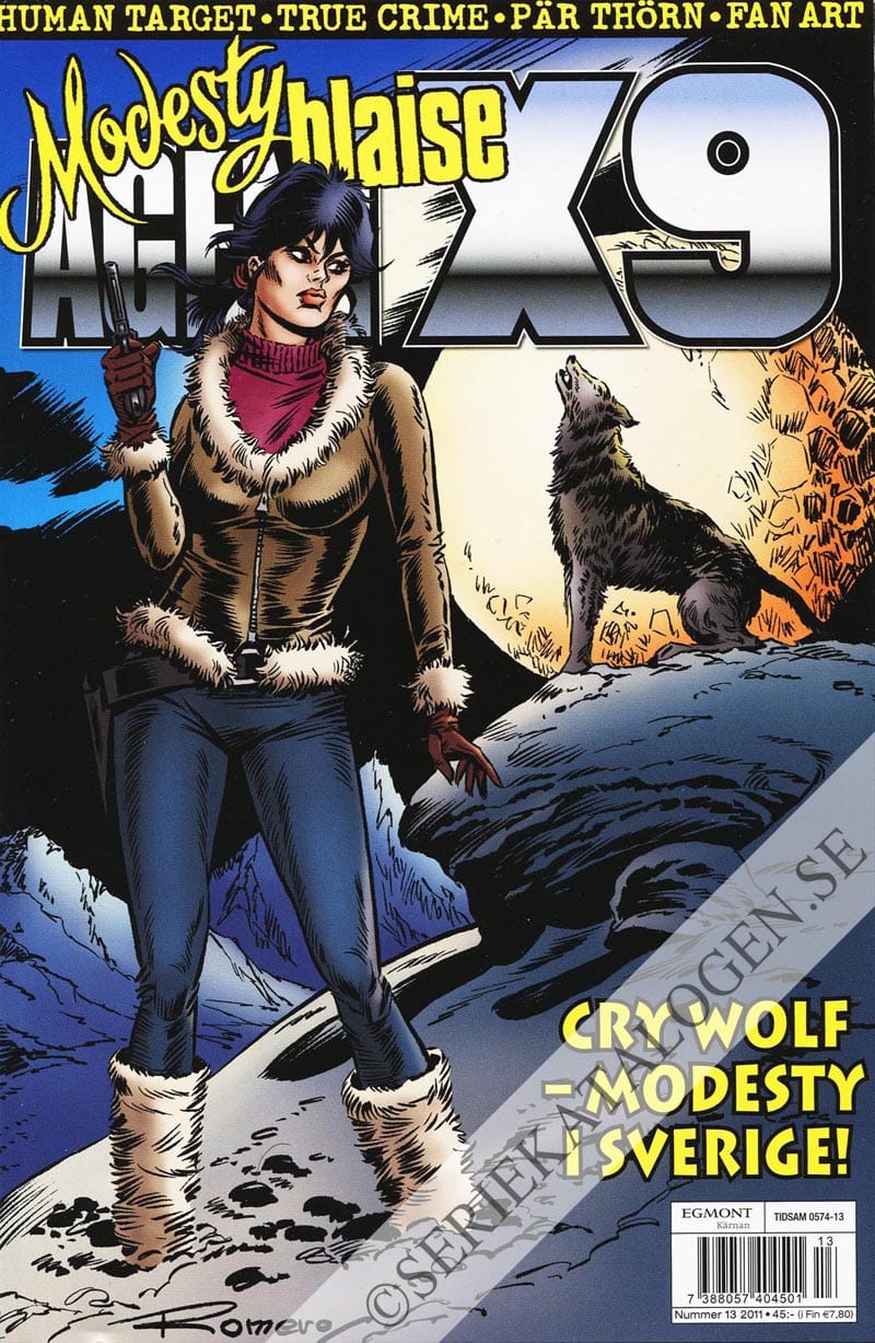Framsida på Agent X9 #13 (2011)