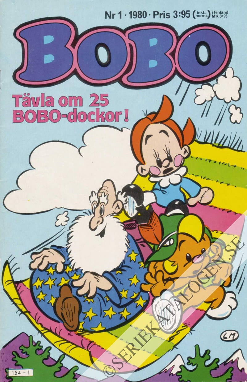Framsida på Bobo #1 (1980)