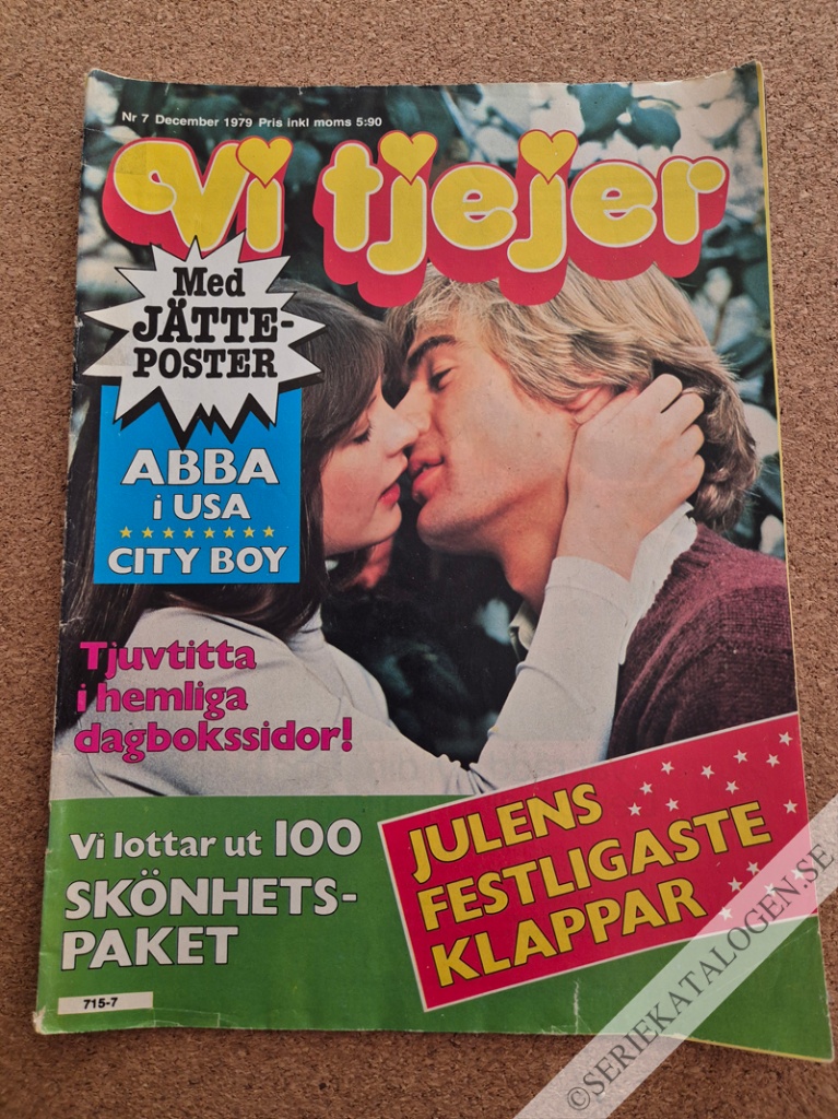 Framsida på Vi tjejer #7 (1979)