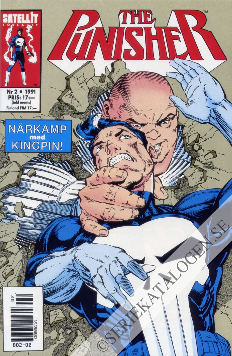 Framsida på The Punisher #2 (1991)