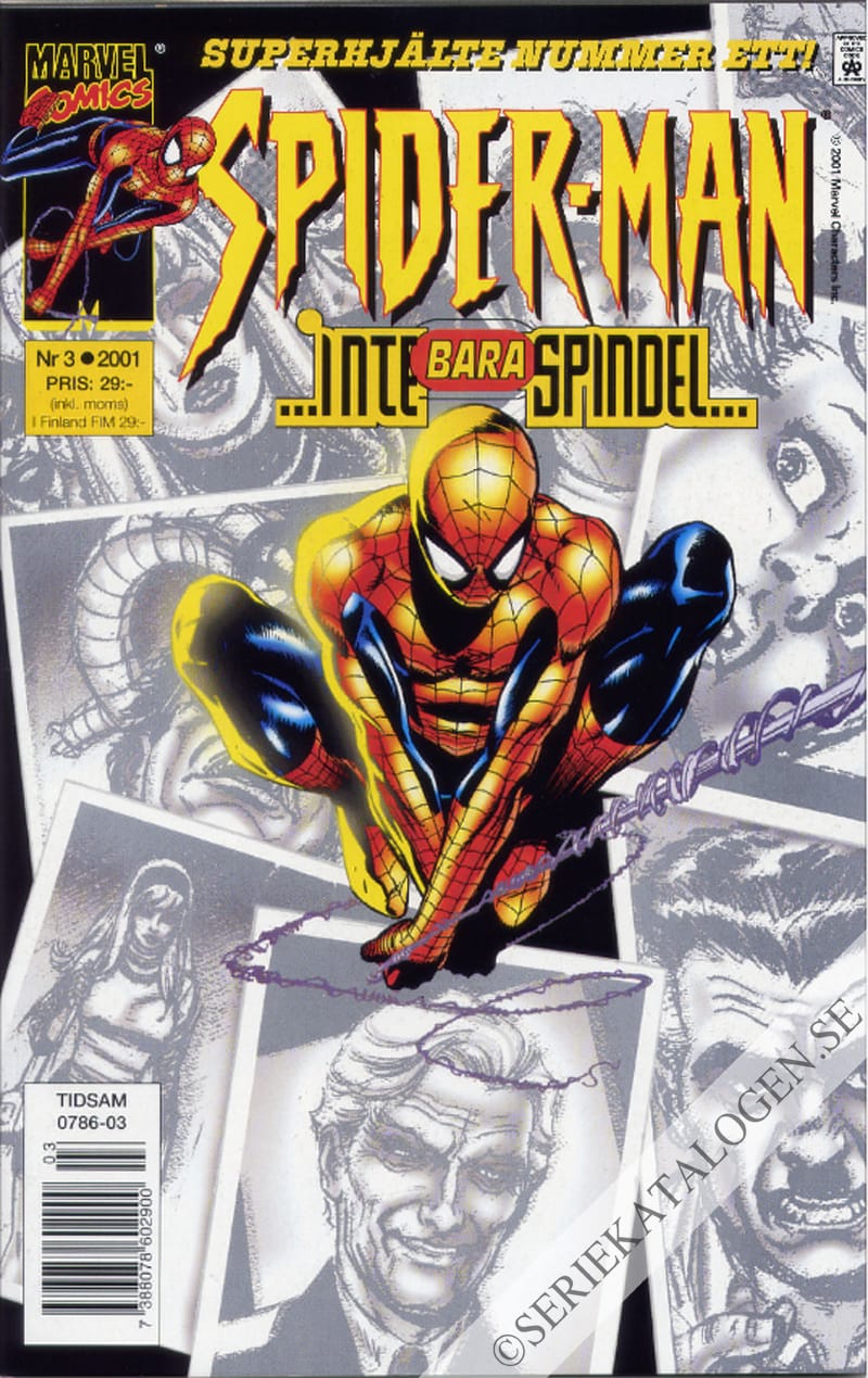 Framsida på Spider-Man #3 (2001)