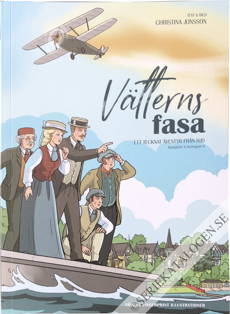 Framsida på Badgäster och bedragare Vätterns fasa (2020)