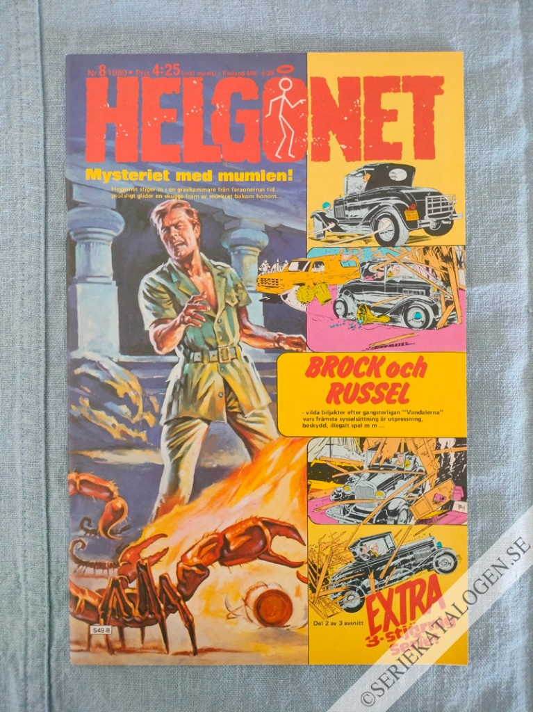 Framsida på Helgonet #8 (1980)