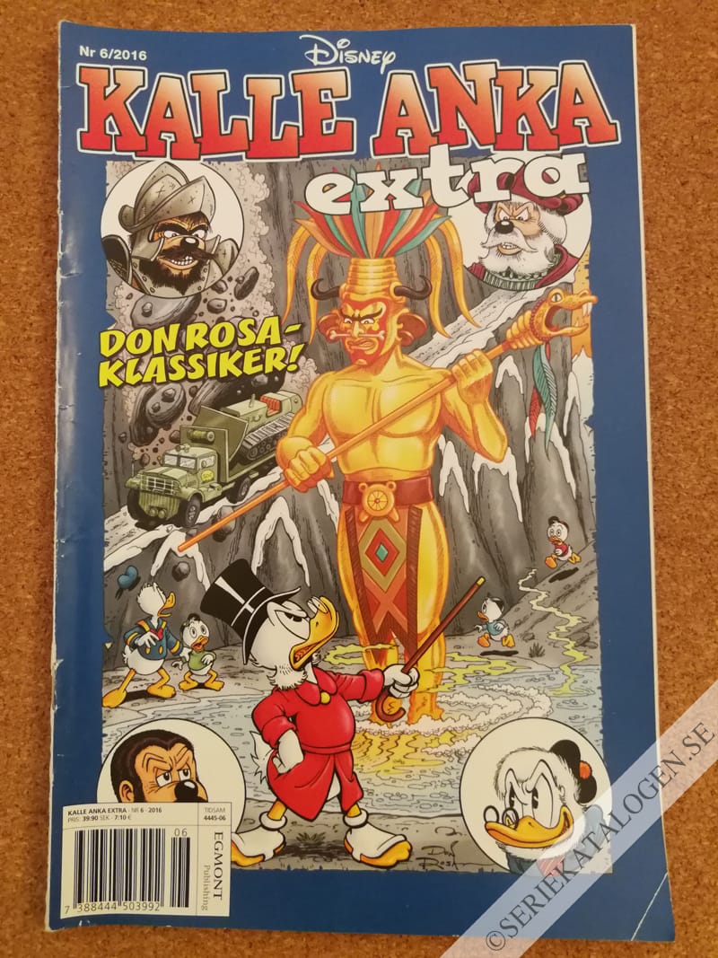 Framsida på Kalle Anka Extra #6 (2016)