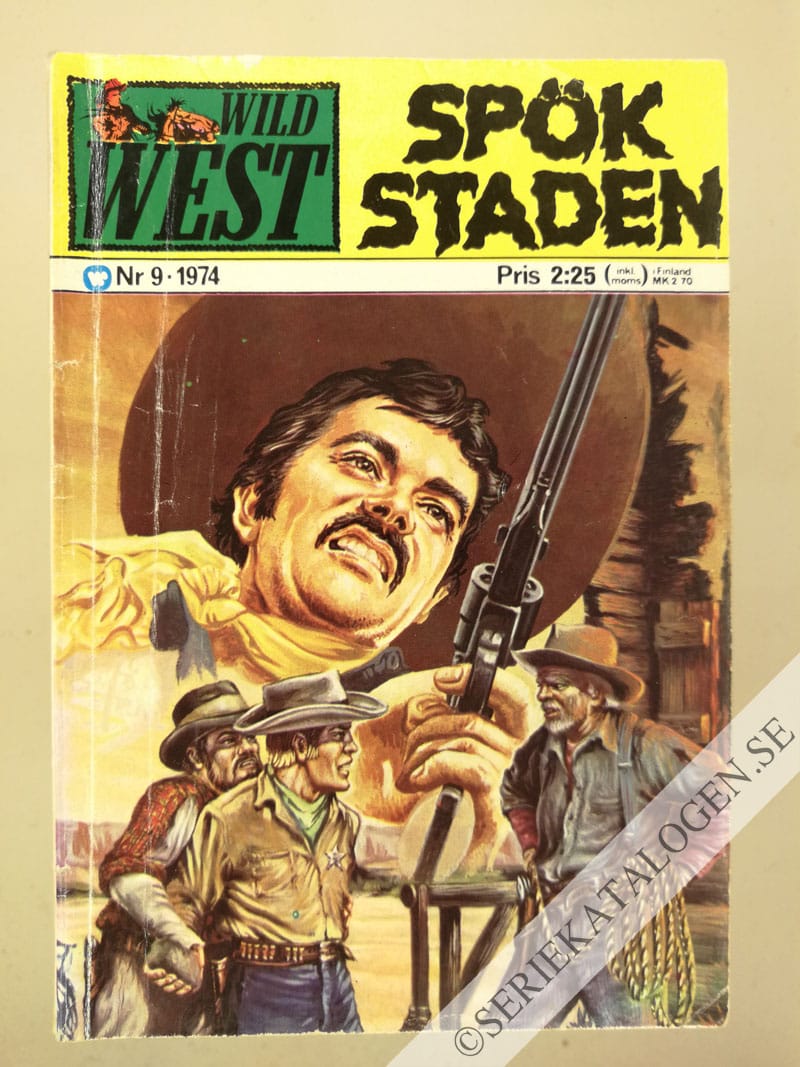 Framsida på Spökstaden (1974)