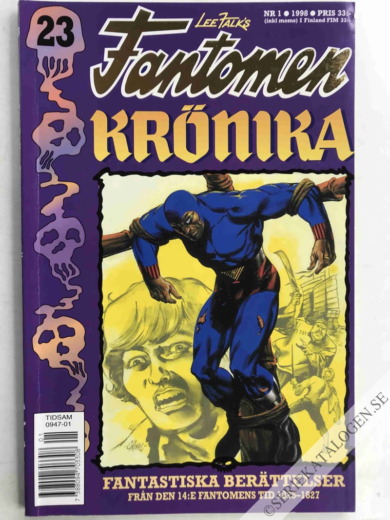 Framsida på Fantomen Krönika #1 (1998)