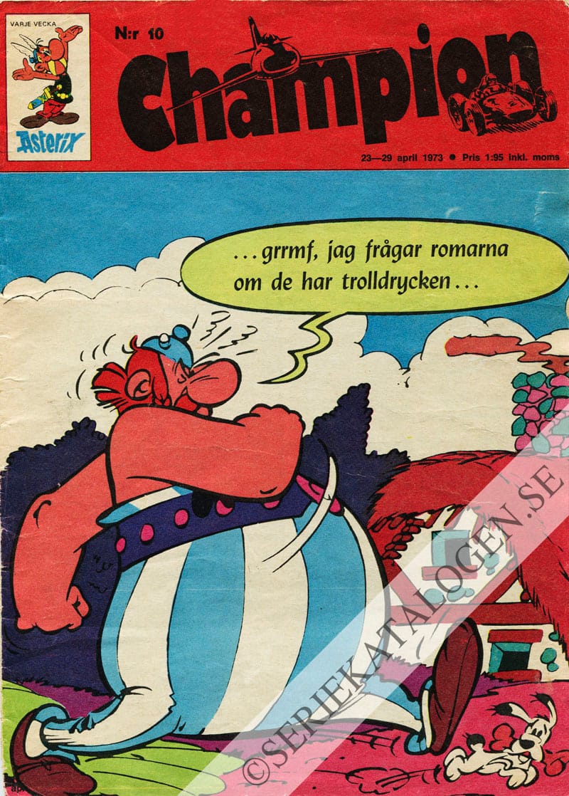 Framsida på Champion #10 (1973)