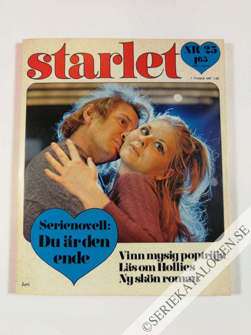 Framsida på Starlet #25 (1971)