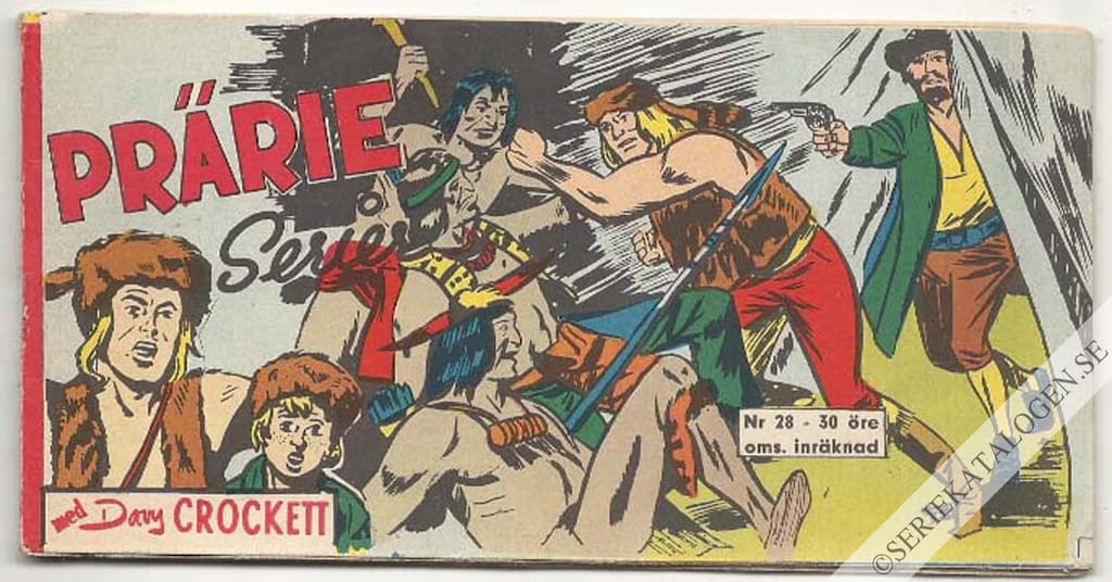 Framsida på Prärie-serier #28 (1960)