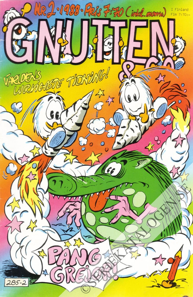 Framsida på Gnutten & C:o #2 (1988)