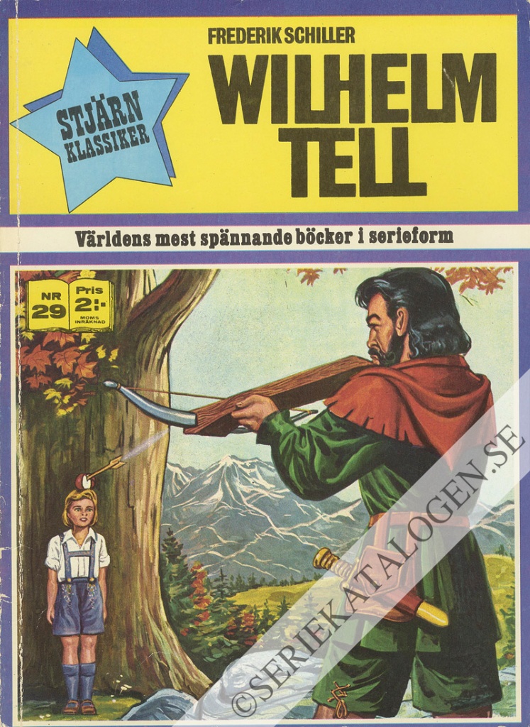 Framsida på Stjärnklassiker #29 - Wilhelm Tell (1971)