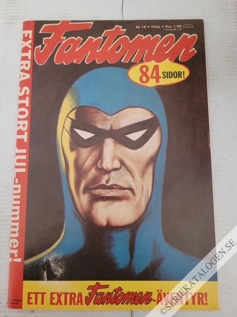 Framsida på Fantomen #19 (1966)