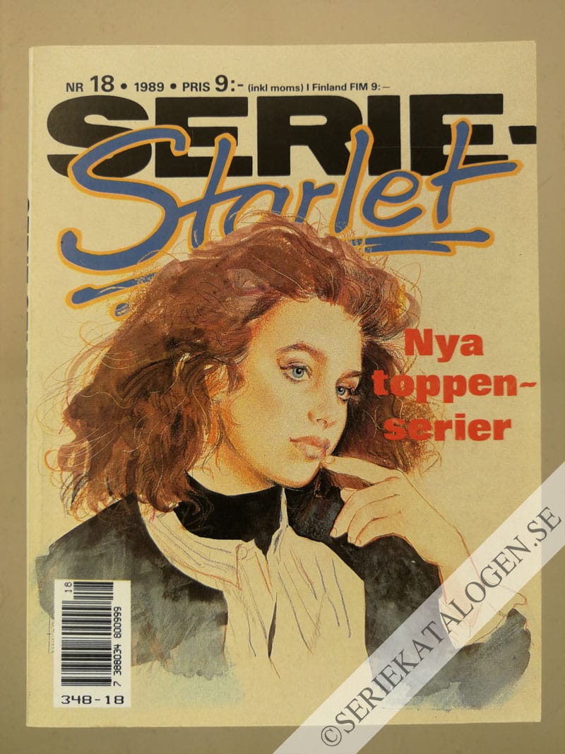 Framsida på Seriestarlet #18 (1989)