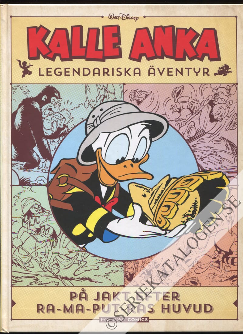 Framsida på Kalle Anka - Legendariska äventyr På jagt efter Ra-ma-put-ras huvud (2022)